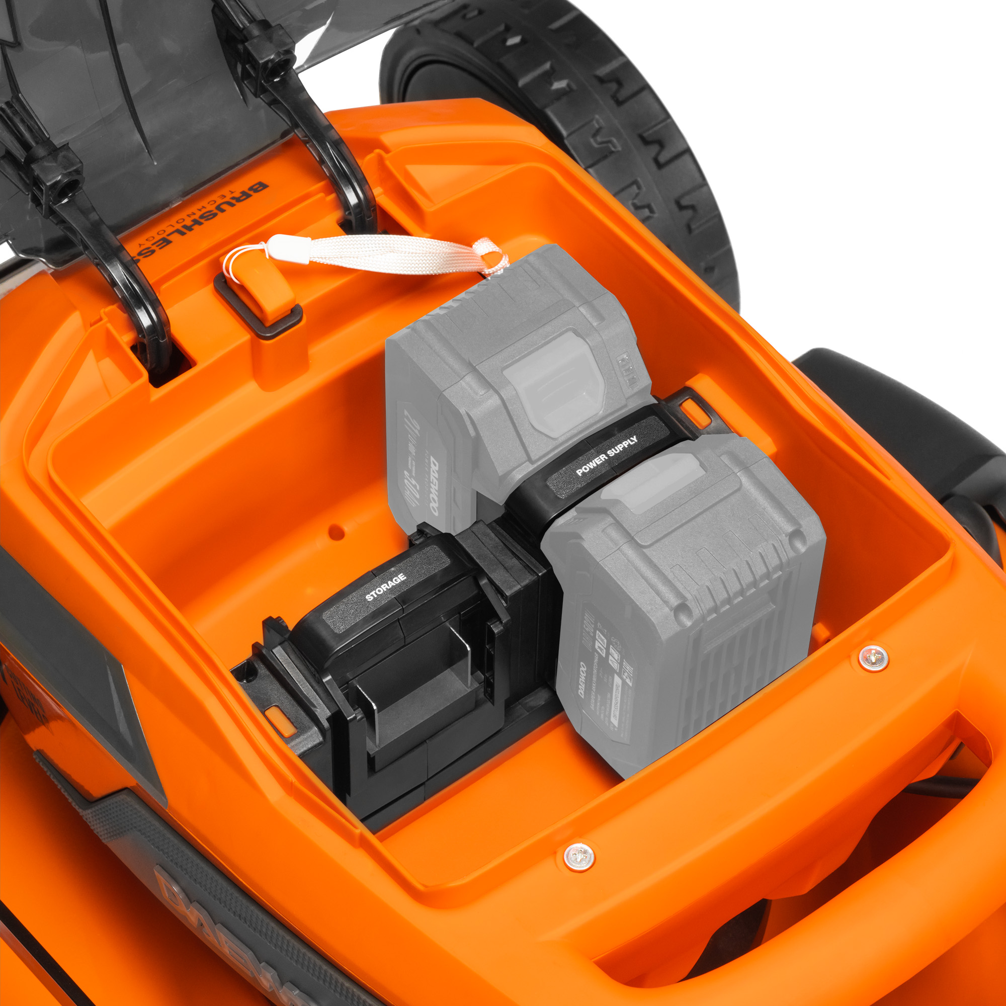 Аккумуляторная газонокосилка DAEWOO DLM 5042Li-S SET