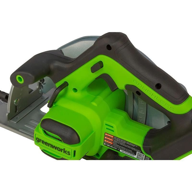 Циркулярная пила аккумуляторная Greenworks Арт. 1500907, 24V, бесщеточная, без АКБ и ЗУ