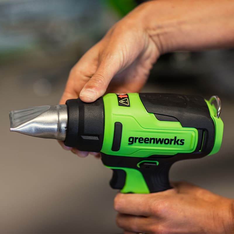 Строительный фен аккумуляторный Greenworks, Арт. 3400207, 24V, без АКБ и ЗУ