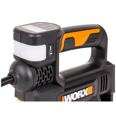Насос аккумуляторный с фонарем WORX WX092.9 20В, без АКБ и ЗУ