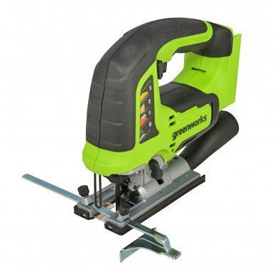 Лобзик аккумуляторный Greenworks Арт. 3601407, 24V, бесщеточный, без АКБ и ЗУ