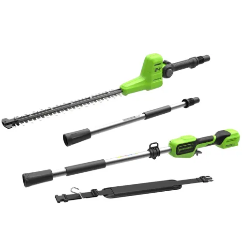 Кусторез штанговый аккумуляторный 51 см Greenworks 24V G24PH511 2301907, без АКБ и ЗУ