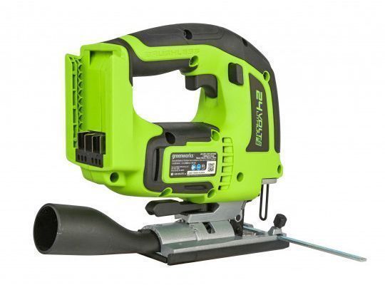 Лобзик аккумуляторный Greenworks Арт. 3601407, 24V, бесщеточный, без АКБ и ЗУ