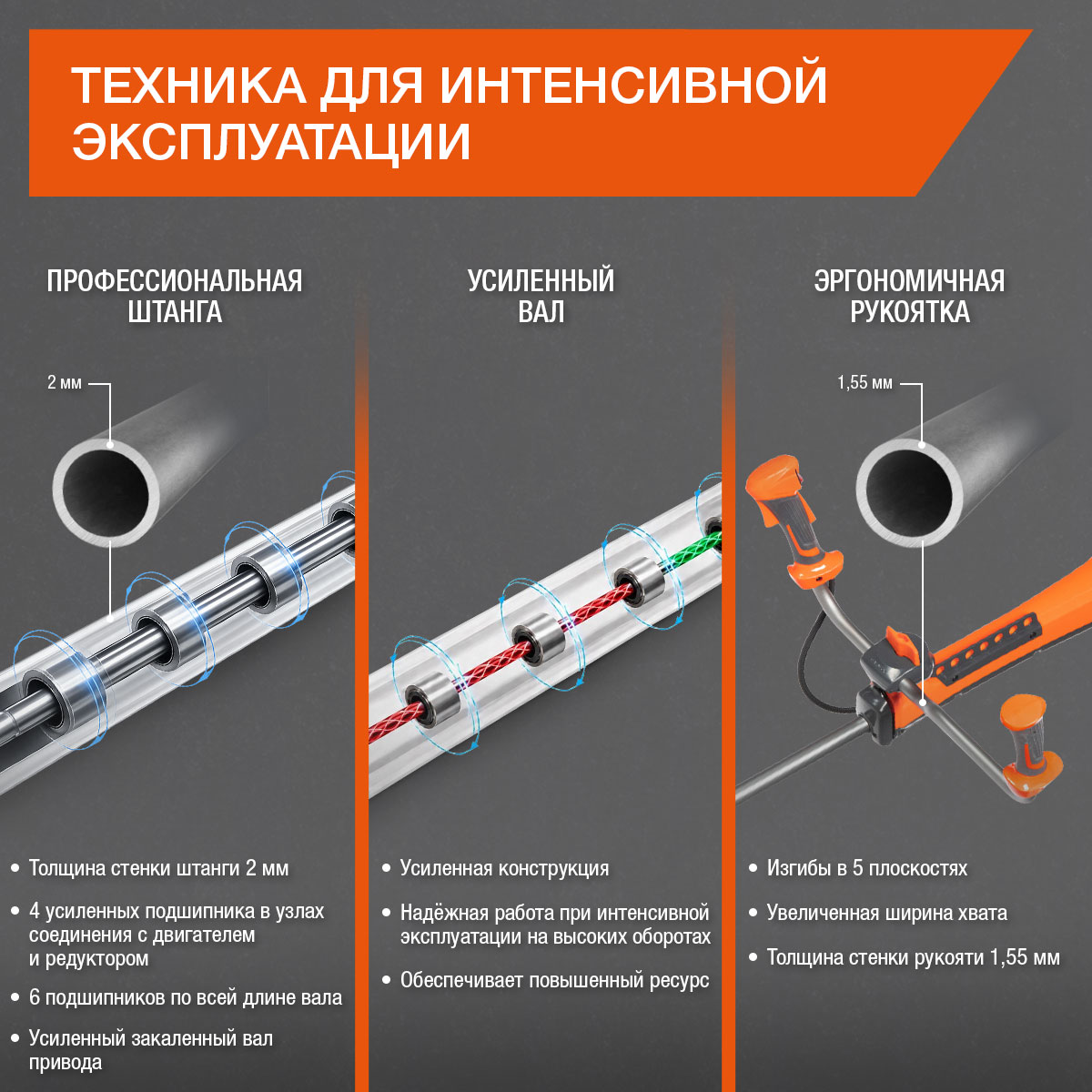 Коса бензиновая Daewoo DABC 620 PRO